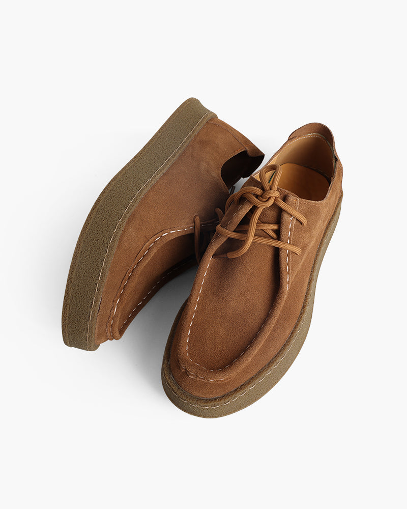Scarpe in pelle scamosciata premium